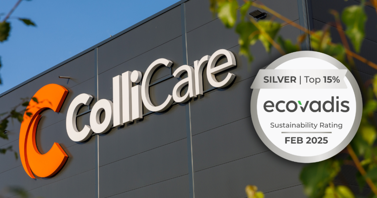 We won our 5th EcoVadis medal | ColliCare Logistics - ColliCare Logistics