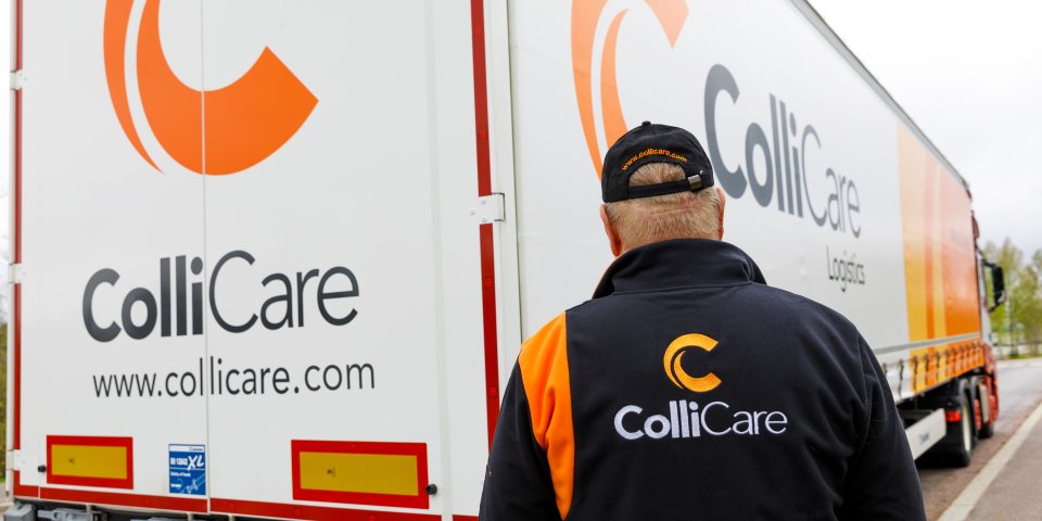 ColliCare Truck on the road in Finland