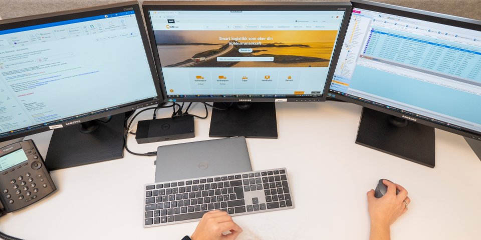 working together in conference room