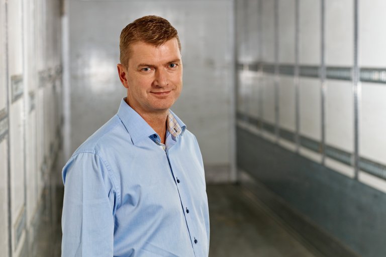 Et portrett av ColliCare Logistics sin CEO - Chief Executive Officer, Knut Sollund