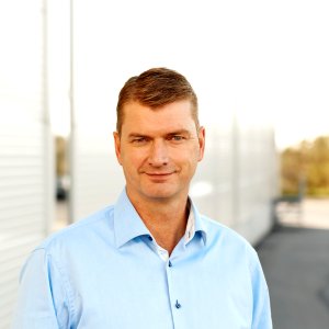 Portrait of Knut Sollund, the CEO - Chief Executive Officer of ColliCare Logistics