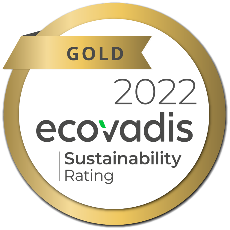 Ecovadis gold medal 2022